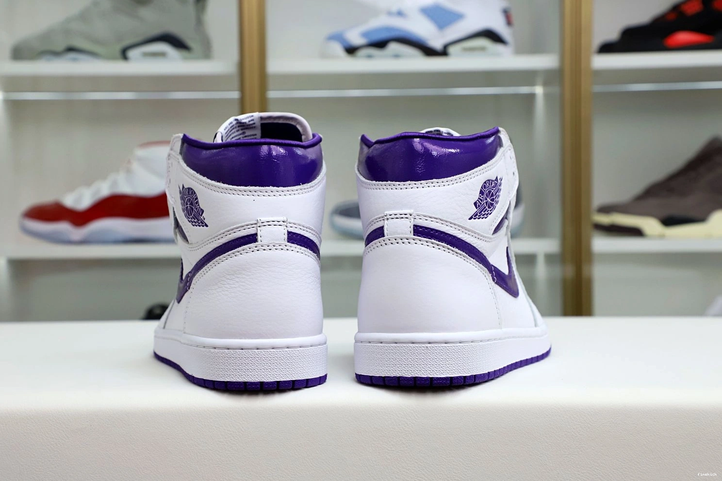 OG 1 Court High Air Jordan Purple 0726